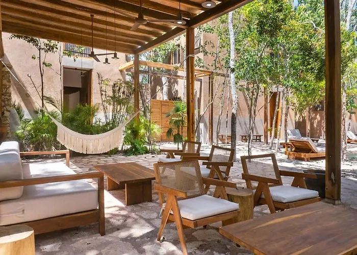 Boho 3br Organic Design Gated & Rooftop Holiday home Tulum